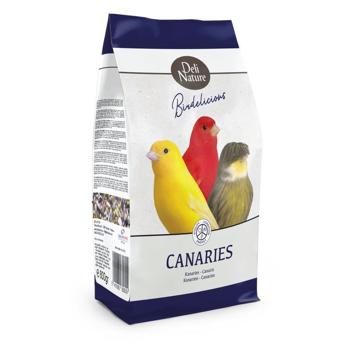 Deli Nature Birdelicious Canaries – Пълноценна храна за канарчета 800гр