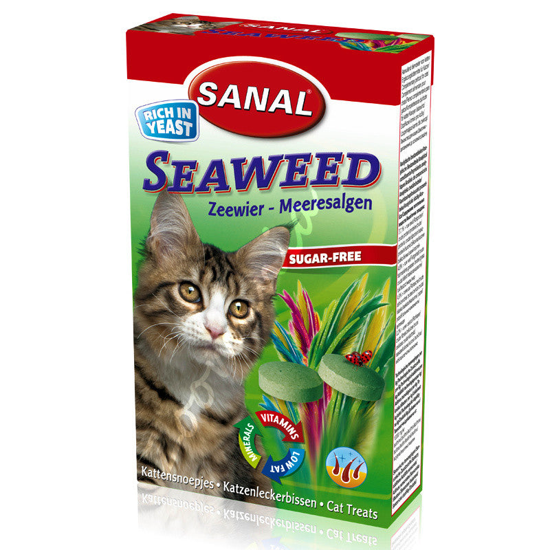 SANAL Витамини за котки с водорасли 50гр