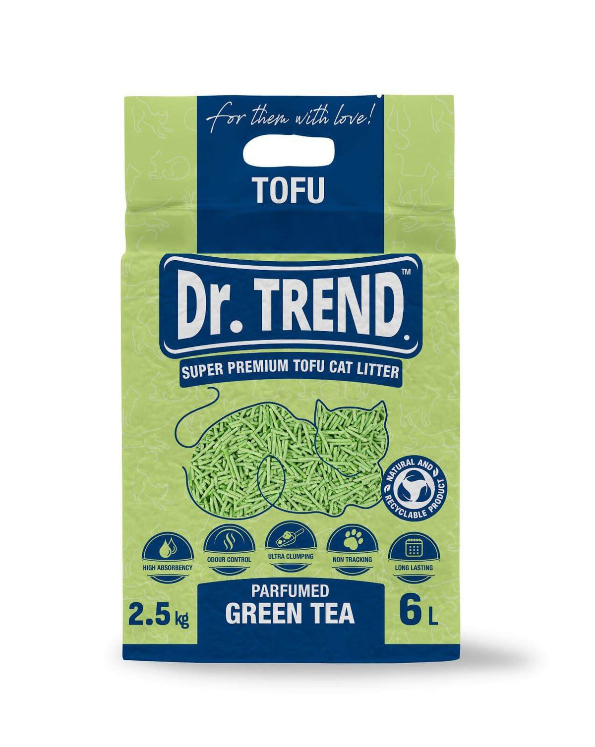 Dr TREND котешка тоалетна 6л