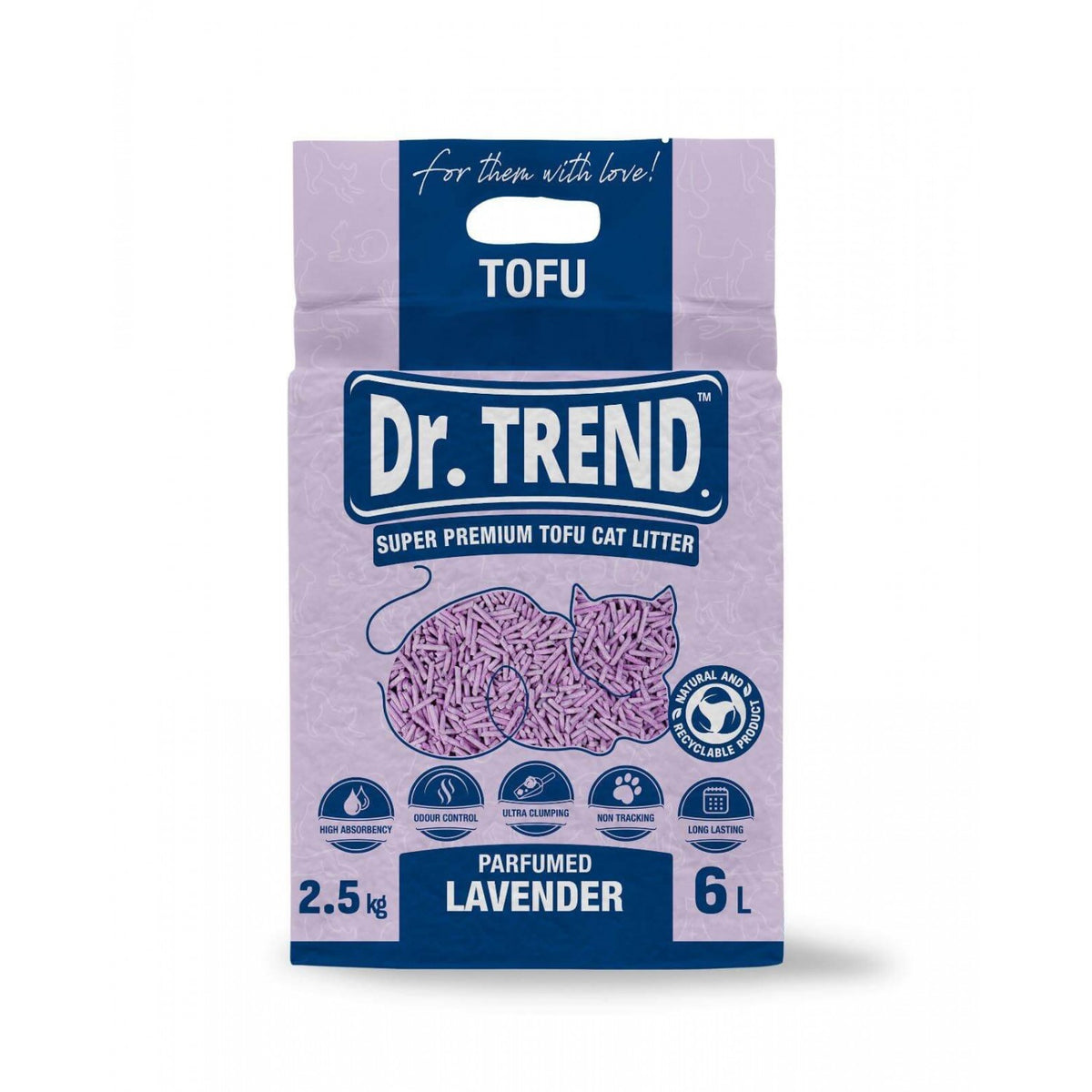 Dr TREND котешка тоалетна 6л