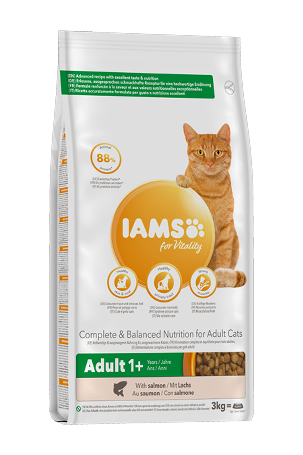 IAMS CAT SALMON 800гр