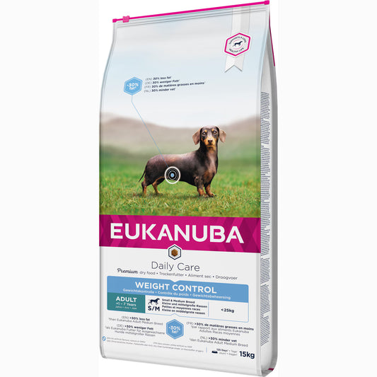 EUKANUBA DAILY CARE LARGE WEIGHT CONTROL S/M