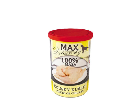 MAX Deluxe dog 100% месо 0.400 гр.