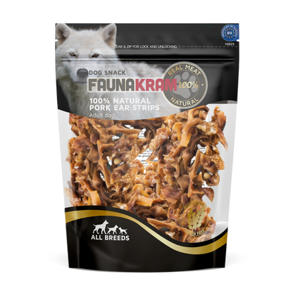 FAUNA KRAMI – 100% Натурални ленти от свинско ухо
