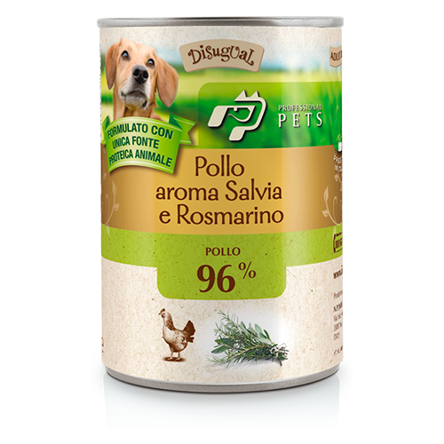 DISUGUAL PROFESSIONAL PETS-консерва пастет за кучета с пиле и розмарин 400гр