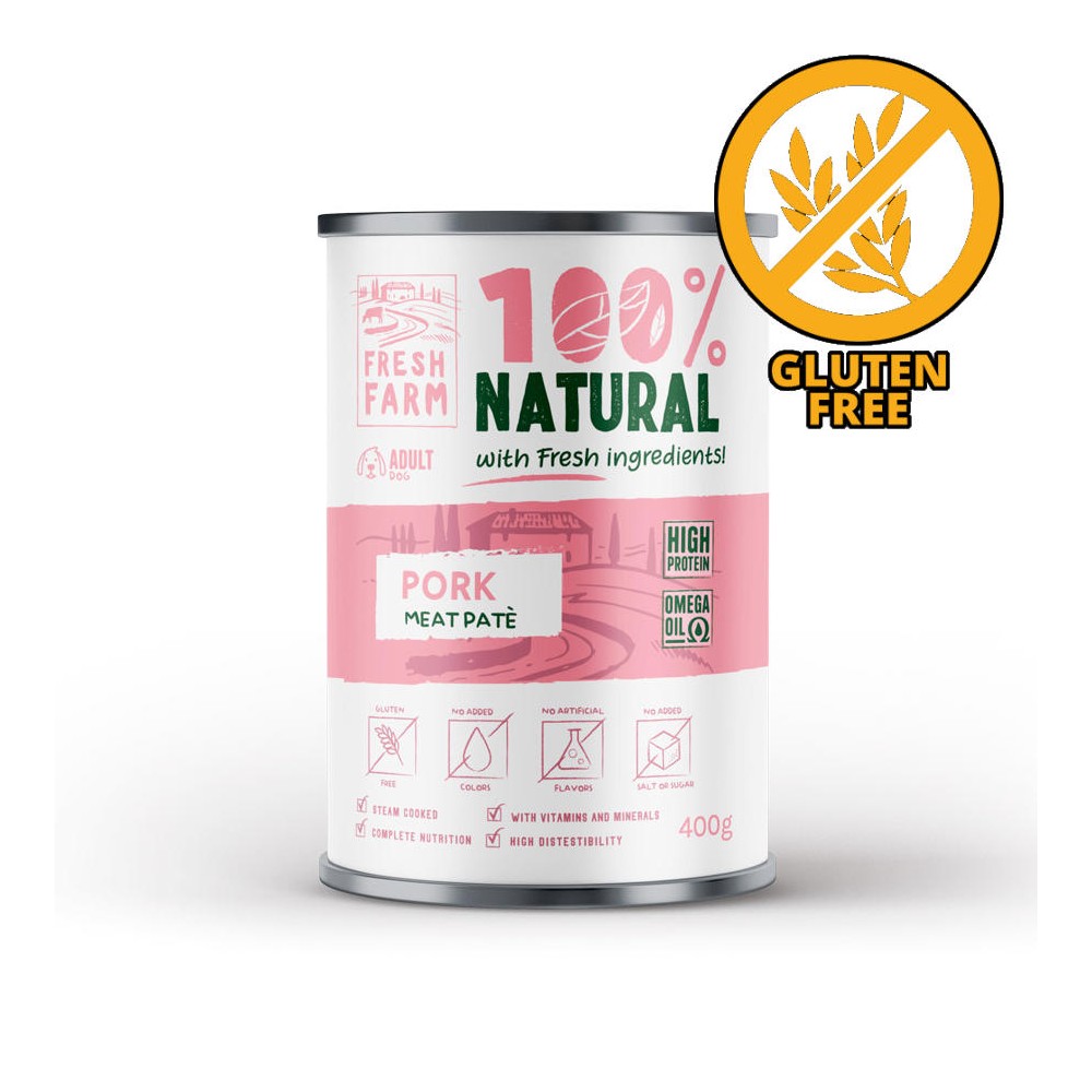 ФРЕШ ФАРМ куче фин пастет Свинско