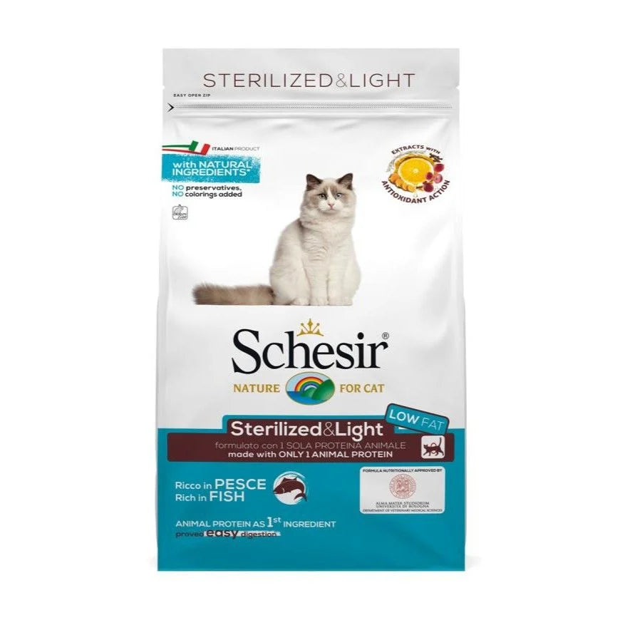 SCHESIR Sterilized with fish