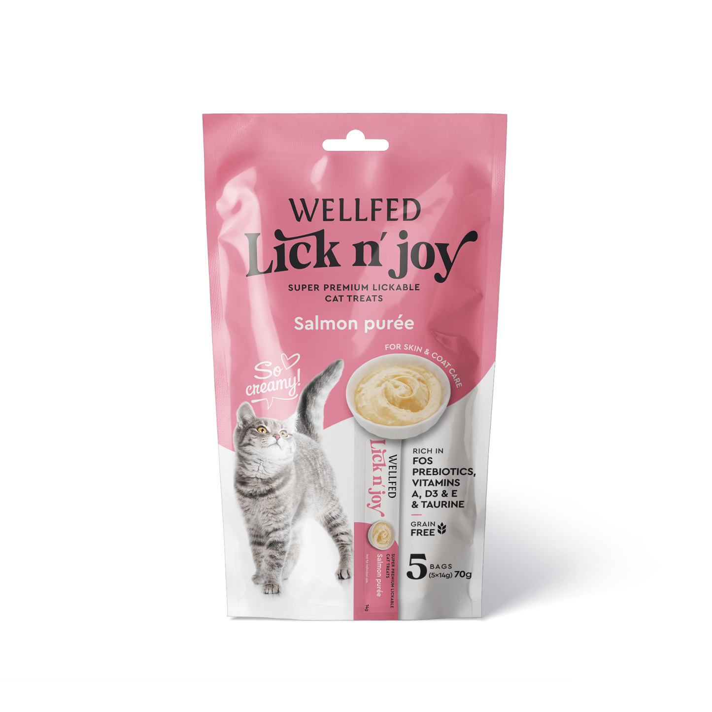 Pet Interest лакомства за котки (пюре) (5х14гр)