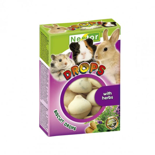 Бисквитки за гризачи и зайци с билки