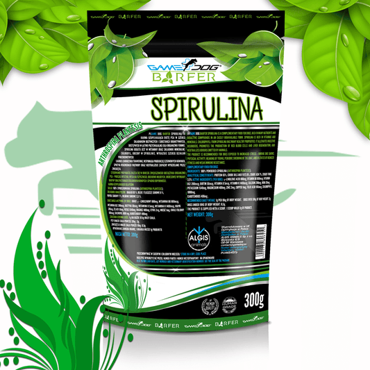 Game Dog Barfer Spirulina за кучета, които са на сурово хранене 300гр
