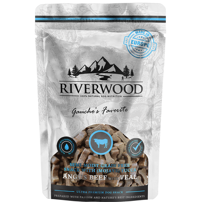 RIVERWOOD меки лакомства говеждо и телешко 200гр