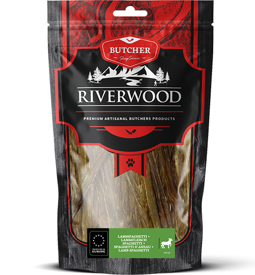 RIVERWOOD 140104 dried treats lamb spaghetti 100g