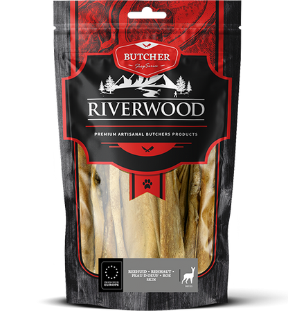 RIVERWOOD 140135 dried deer skin treats 200g
