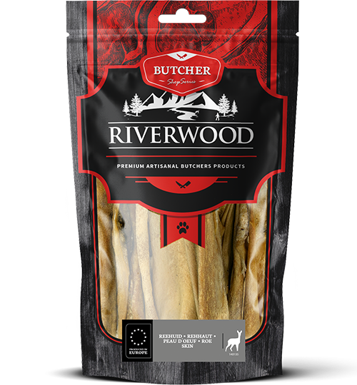 RIVERWOOD сушени лакомства кожа от сърна 200гр