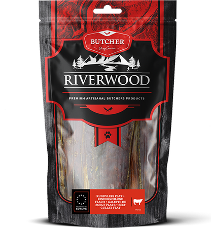 RIVERWOOD 140162 dried treats beef flat 150g