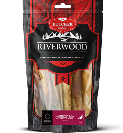 RIVERWOOD 140187 dried treats horse skin 150g