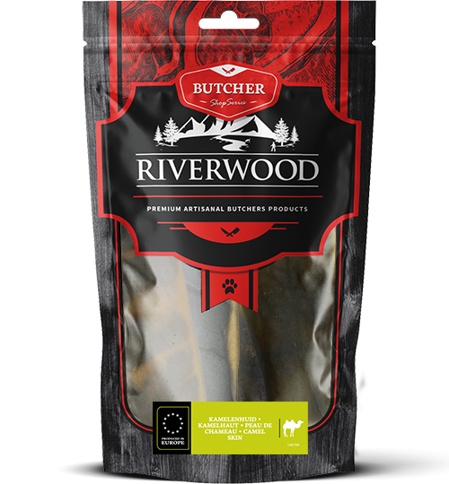 RIVERWOOD 140196 dried treats camel skin 200g