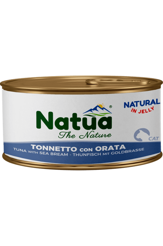 Natua котка Риба тон с ципура в желе 85 гр