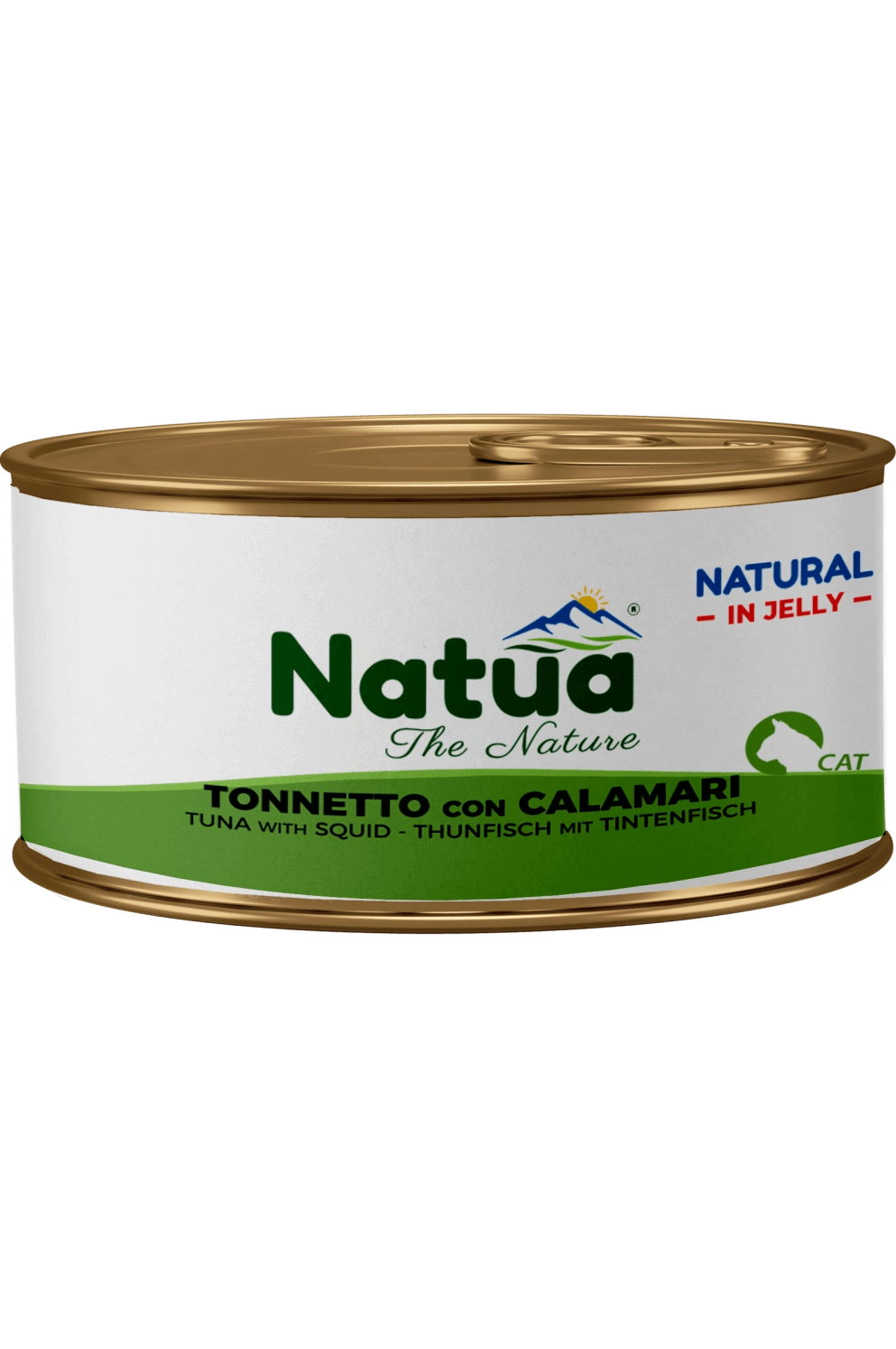 Natua котка Риба тон с калмари в желе 85 гр