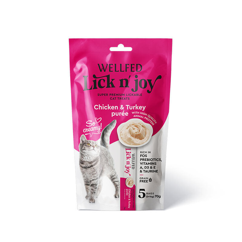 Pet Interest лакомства за котки (пюре) (5х14гр)