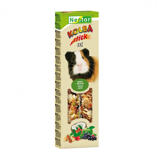 Премиум XXL стик за големи гризачи и зайци с плодове и ядки