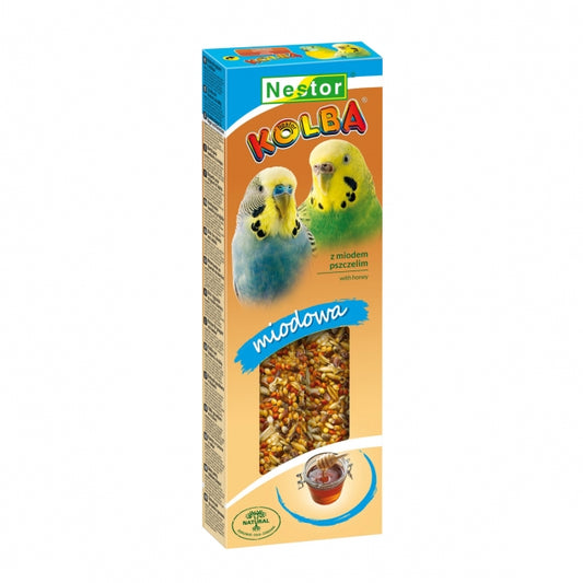 Класическа пръчица за папагали с мед