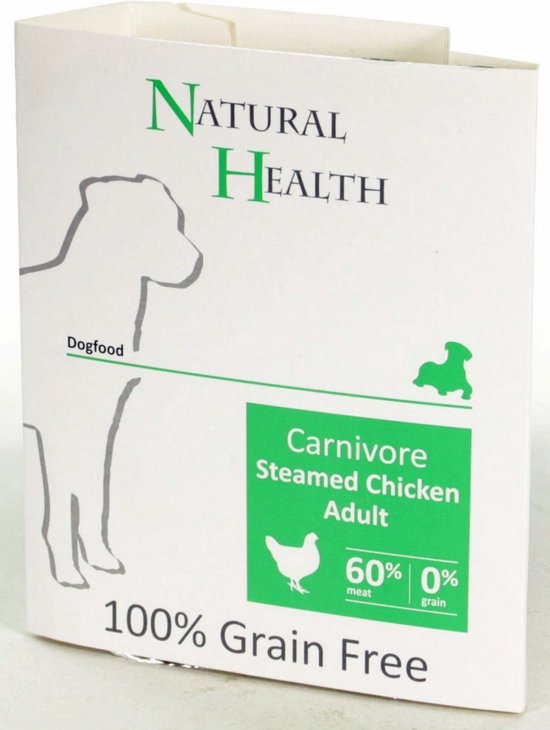 Natural Health меню на пара Пиле грейн фри 395гр