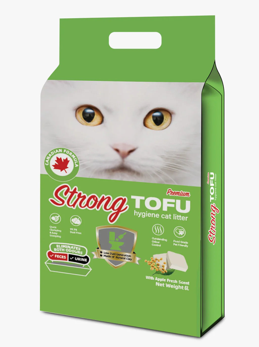 STRONG TOFU Котешка тоалетна 6л.