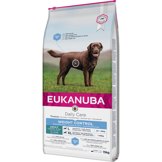 EUKANUBA DAILY CARE LARGE WEIGHT CONTROL 15кг