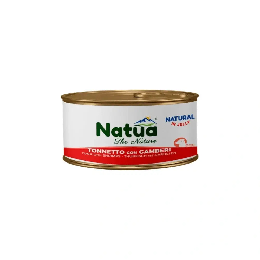 Natua куче Риба тон и скариди в желе 85 гр