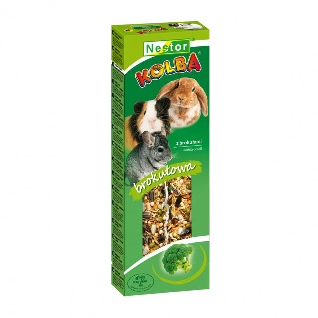 Класическа пръчица за гризачи и зайци с броколи