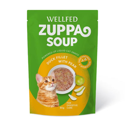 ZUPPA SOUP супа за котки с патица и круша 85гр