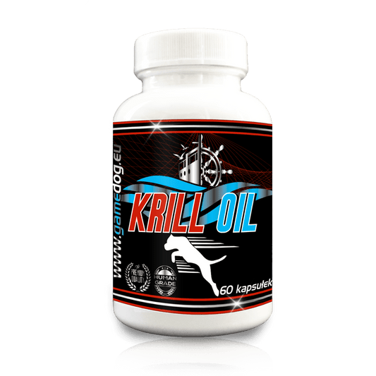 Масло от крил за кучета 60 капсули