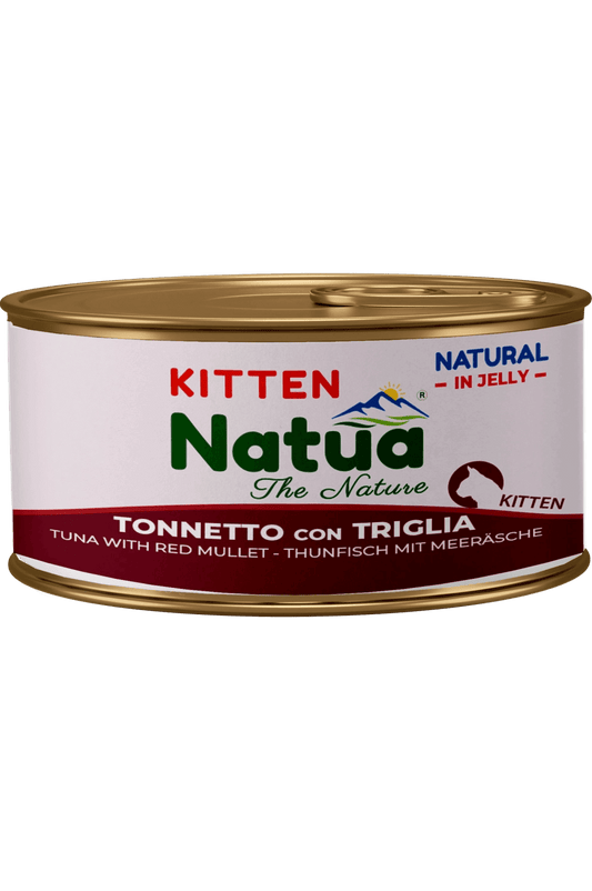 Natuа бебе коте Риба тон с барбун в желе 85 гр