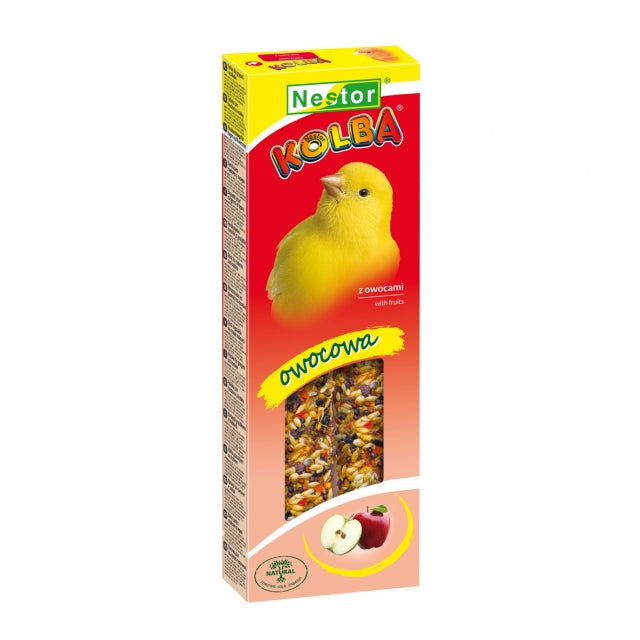 Класически пръчки за канарчета с ябълка