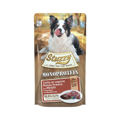 STUZZY пауч за кучета с говеждо 150гр