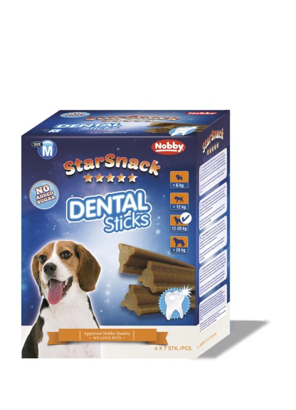NOBBY лакомство StarSnack Dental Sticks 7бр