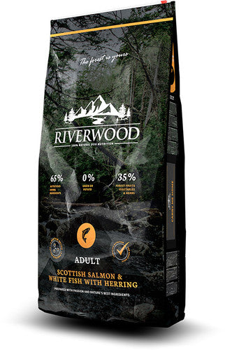 RIVERWOOD 140205 dry dog ​​Adult Salmon 2kg