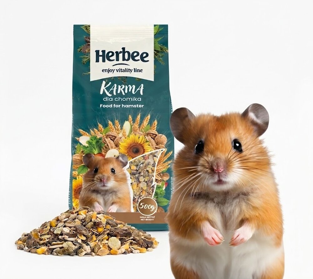 HERBEE храна за хамстери 500гр