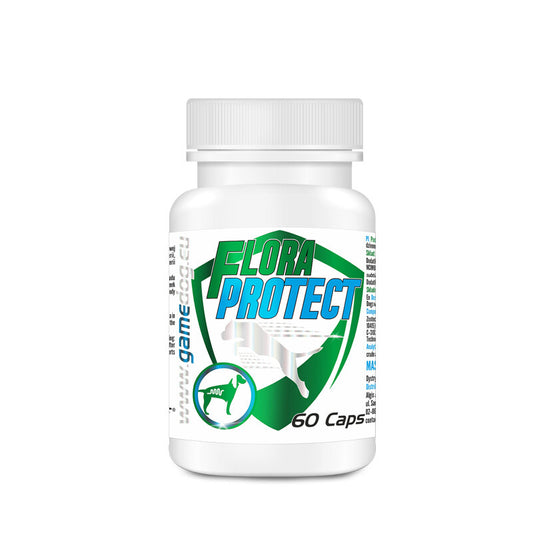 Flora Protect- пробиотик/пребиотик за кучета 60 капсули