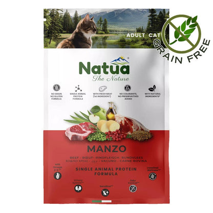 Natua суха храна коте говеждо