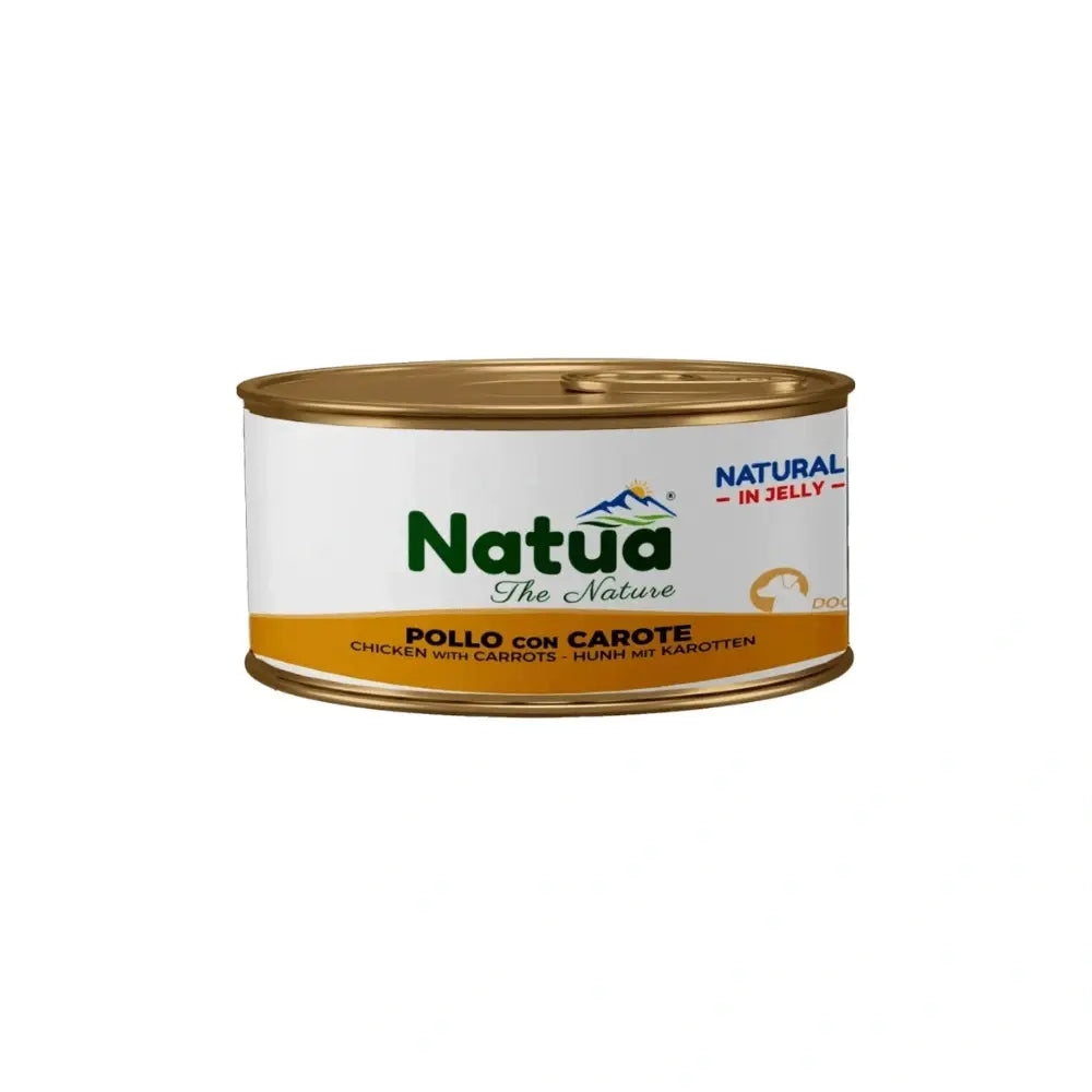 Natua куче Пиле и моркови в желе 85гр