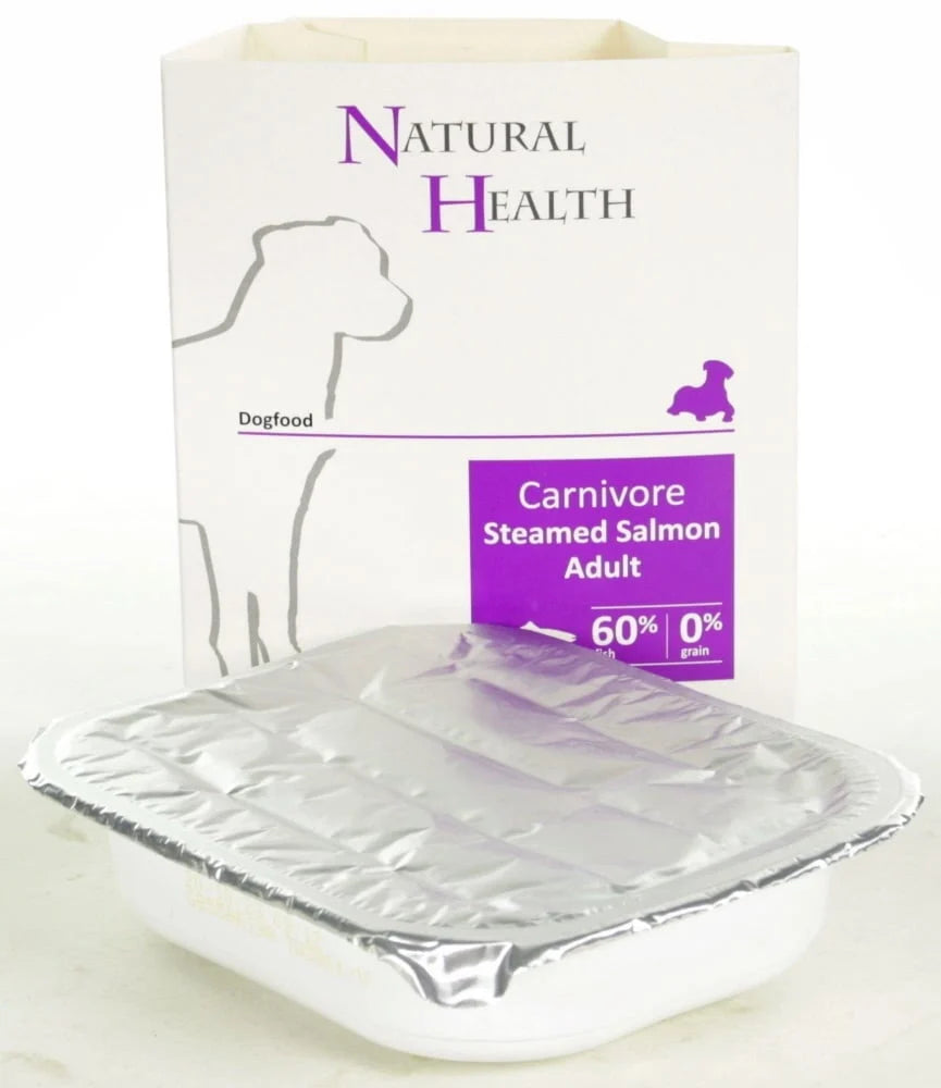 Natural Health меню на пара Сьомга грейн фри 395гр