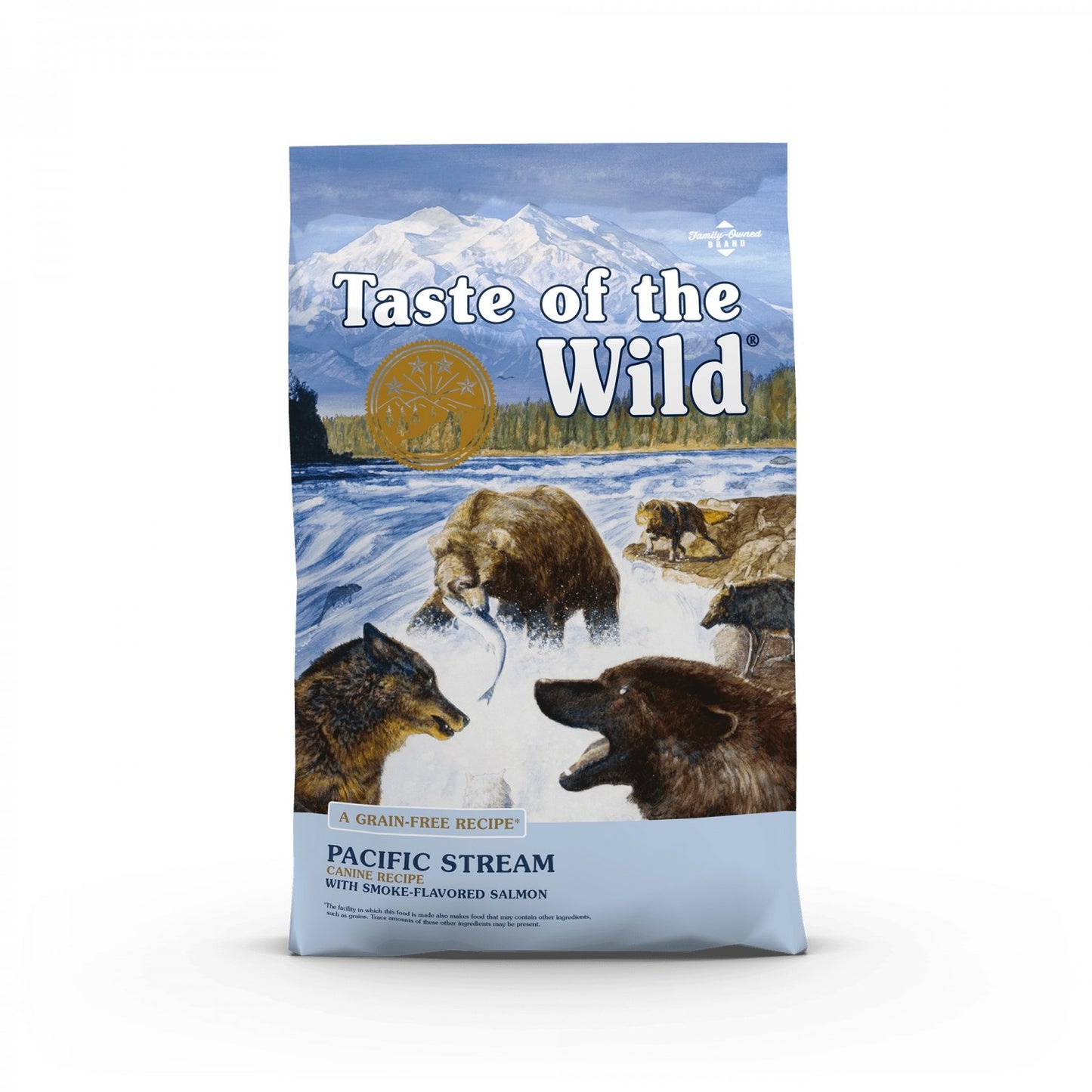 Taste of the Wild 2 kg dog smoked salmon - PACIFIC STREAM CANINE INTL