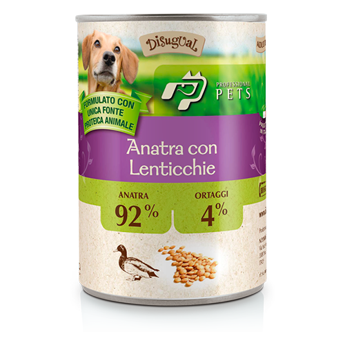 DISUGUAL PROFESSIONAL PETS-консерва пастет за кучета с патица и леща 400гр