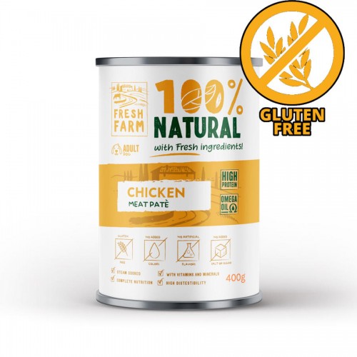 ФРЕШ ФАРМ куче фин пастет Пиле