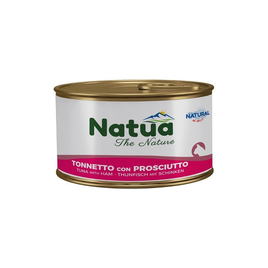 Natua котка Риба тон и прошуто в желе 85 гр