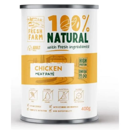 ФРЕШ ФАРМ куче фин пастет Пиле