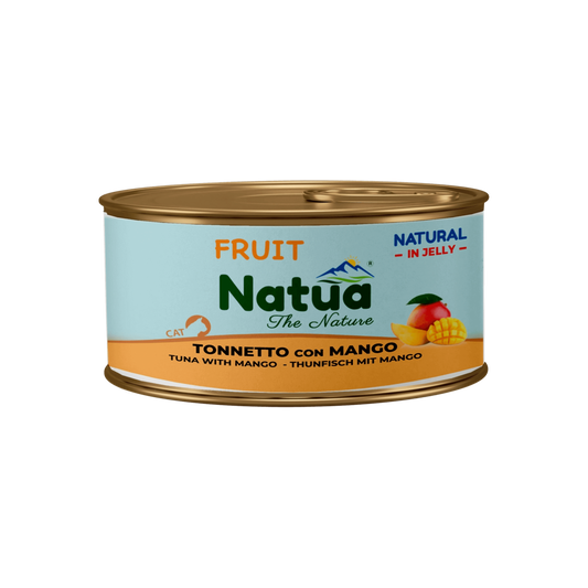 Natua котка Риба тон с манго в желе 85 гр