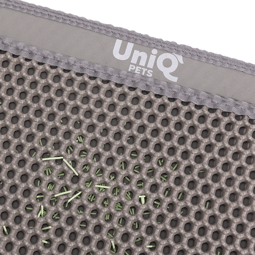 UNIQ PETS двуслойна постелка пред котешка тоалетна